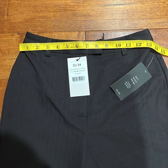 Claire Rose Black Straight Suit Pants NWT - Picture 9 of 13